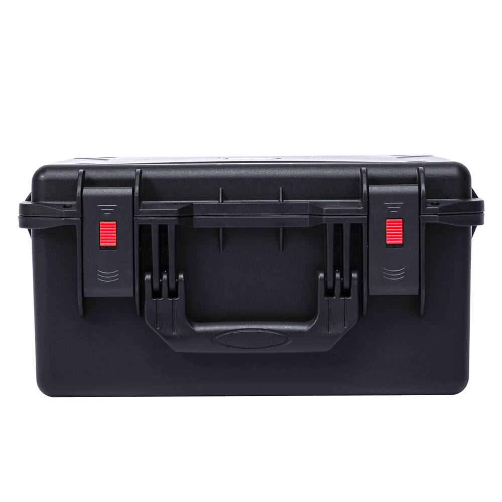 صندوق أدوات صلب مقاوم للماء ومقاوم للصدمات، حقيبة حمل كبيرة