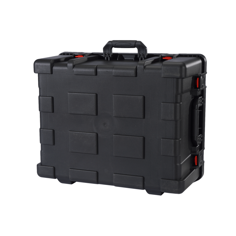 صندوق أدوات ثقيل من البلاستيك الصلب حقيبة حمل كبيرة